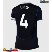 Camisa de Futebol Chelsea Tosin Adarabioyo #4 Equipamento Alternativo Mulheres 2025-26 Manga Curta